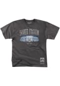 New York Yankees Mitchell and Ness STADIUM SERIES 2.0 Fashion T Shirt - Charcoal
