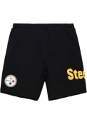 Pittsburgh Steelers Mitchell and Ness GAME DAY Shorts - Black