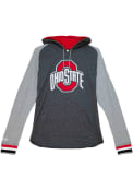Ohio State Buckeyes Mitchell and Ness In The Zone Fashion Hood - Black