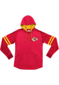 Kansas City Chiefs Mitchell and Ness Lightweight Hoody 2.0 Fashion Hood - Red