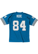 Mitchell and Ness Detroit Lions Herman Moore 1996.0 Throwback Jersey - Blue