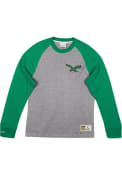 Philadelphia Eagles Mitchell and Ness Play by Play Fashion T Shirt - Kelly Green
