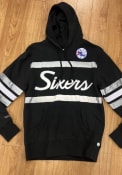 Philadelphia 76ers Mitchell and Ness CAMO REFLECTIVE Fashion Hood - Black