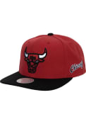 Chicago Bulls Mitchell and Ness HWC Team Origins Snapback - Red