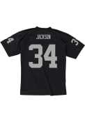 Mitchell and Ness Oakland Raiders Bo Jackson 1988 Legacy Throwback Jersey - Black