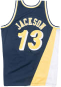 Mark Jackson Indiana Pacers Mitchell and Ness 96-97 Swingman Swingman Jersey - Navy Blue