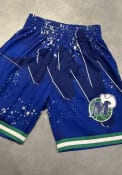 Dallas Mavericks Mitchell and Ness HYPER HOOPS Shorts - Blue