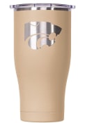 K-State Wildcats ORCA Chaser 27oz Laser Etched Logo Stainless Steel Tumbler - Tan