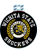 Wichita State Shockers Circle Stickers