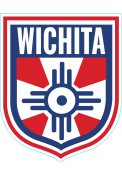Wichita Flag Shield Stickers