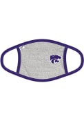 K-State Wildcats Grey Fan Mask - Grey