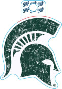 Michigan State Spartans Distressed Stickers