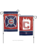 Chicago Fire 12x18 2-Sided Garden Flag