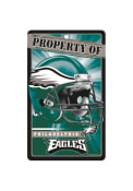 Philadelphia Eagles 7.25x12 Property Of Sign