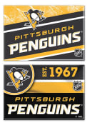 Pittsburgh Penguins 2 Pack Magnet