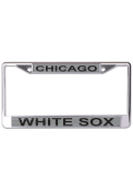 Chicago White Sox Metallic Printed License Frame
