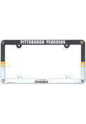 Pittsburgh Penguins Full Color Plastic License Frame