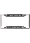 Silver Cincinnati Bearcats Carbon Fiber License Frame