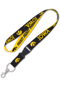 Iowa Hawkeyes Team Color Detachable Lanyard