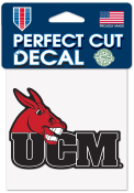 Central Missouri Mules 4x4 Auto Decal - Red