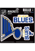 St Louis Blues 11x11 3pk Magnet