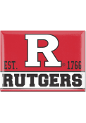 Rutgers Scarlet Knights 2x3 Magnet