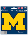 Michigan Wolverines 4.5x6 die cut Magnet