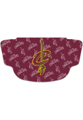 Cleveland Cavaliers Repeat Logo Fan Mask - Red