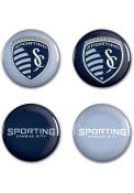 Sporting Kansas City 4pk Button