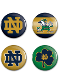 Notre Dame Fighting Irish 4pk Button