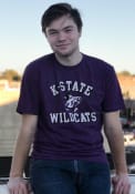 K-State Wildcats Triblend Fashion T Shirt - Purple