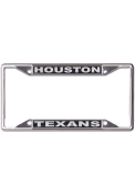 Houston Texans Black and Silver License Frame