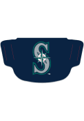 Seattle Mariners Team Logo Fan Mask - Navy Blue