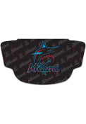Miami Marlins Repeat Logo Fan Mask - Blue