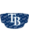 Tampa Bay Rays Repeat Logo Fan Mask - Navy Blue