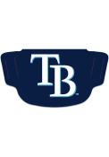Tampa Bay Rays Team Logo Fan Mask - Navy Blue