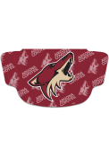 Arizona Coyotes Repeat Logo Fan Mask - Red