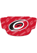 Carolina Hurricanes Repeat Logo Fan Mask - Black
