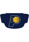 Indiana Pacers Team Logo Fan Mask - Navy Blue