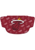 Miami Heat Repeat Logo Fan Mask - Red