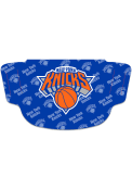 New York Knicks Repeat Logo Fan Mask - Blue