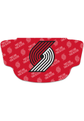 Portland Trail Blazers Repeat Logo Fan Mask - Red