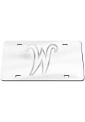 Wichita State Shockers Frosted Car Accessory License Plate