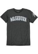 Washburn Ichabods Arch Name With Arm Hit Fashion T Shirt - Grey
