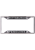 Pittsburgh Penguins Black and Silver License Frame