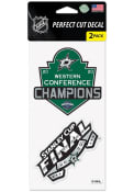 Dallas Stars 2020 Stanley Cup Final Participant 4x4 Auto Decal - Green