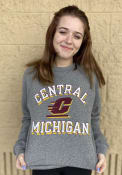 Central Michigan Chippewas Rally Name and Number Fashion Sweatshirt - Grey