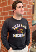 Central Michigan Chippewas Rally School Name Fashion T Shirt - Black