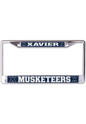 Xavier Musketeers Mega Logo License Frame