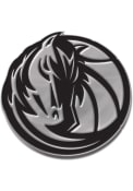Dallas Mavericks Chrome Car Emblem - Silver
